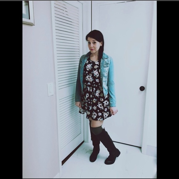 <Xhilaration> Floral Dress - Picture 1 of 6